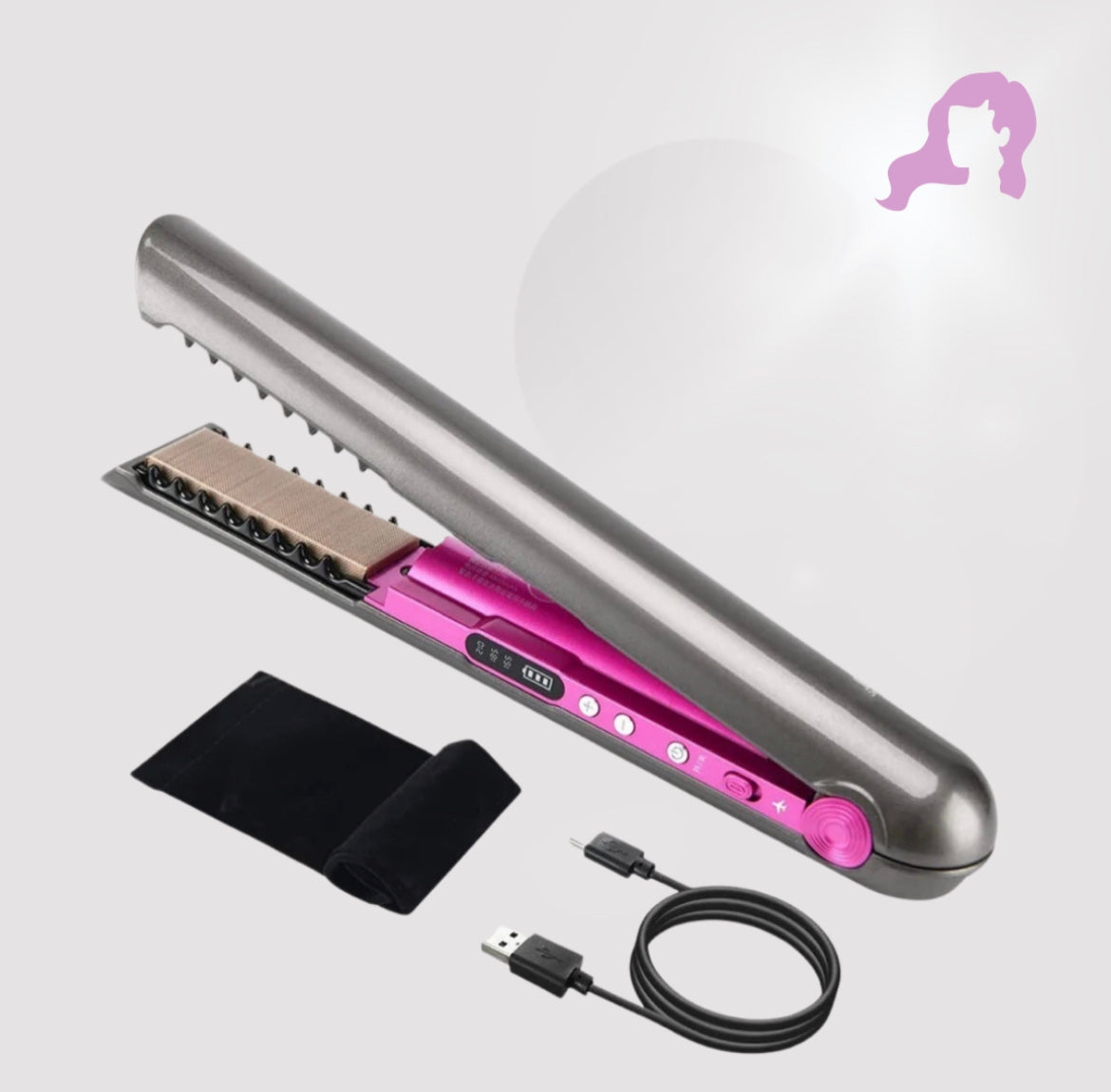 Wireless Hair Straightener